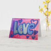 ラブスイートキャンディーグリーティングカードまたはメモカード カード (黄色い花)