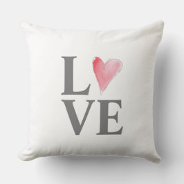 ラブスウィートハートピンクバレンタイン婚約ブライダル クッション