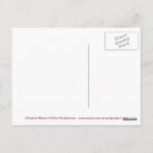 ラブスカルの死んだポストカードの日 ポストカード (裏面)