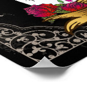 ラブスカルポスター/プリント ポスター (角)