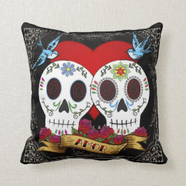 ラブスカル装飾用クッション クッション