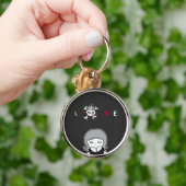 ラブスカル キーホルダー (手)