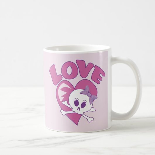 ラブスカル コーヒーマグカップ (右)