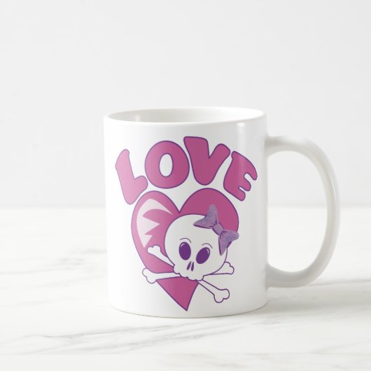 ラブスカル コーヒーマグカップ (右)