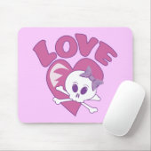 ラブスカル マウスパッド (マウス)
