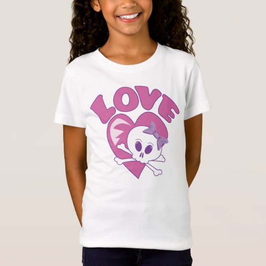 ラブスカル Tシャツ (正面)