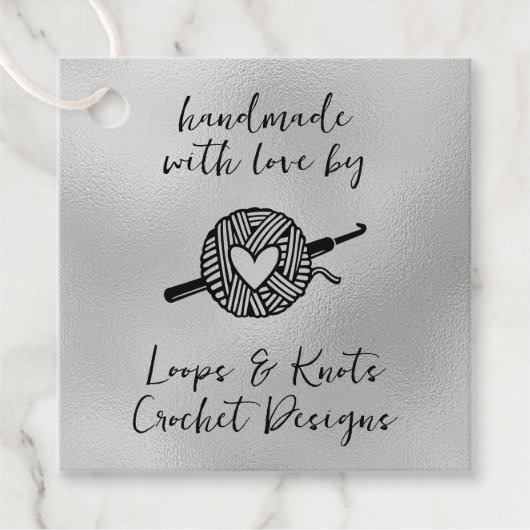 ラブスクエアで手作り フェイバータグ (正面)