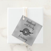 ラブスクエアクロシェで手作り フェイバータグ (インサイチュ)