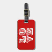 ラブスクエア ラゲッジタグ (正面縦)