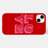 ラブスクエア Case-Mate iPhoneケース (裏面 (横))