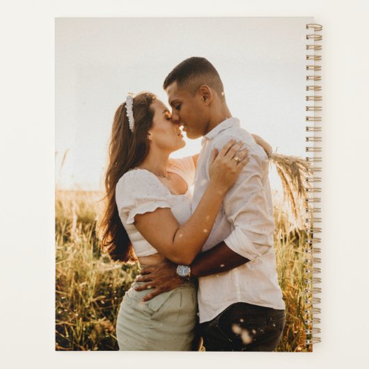 ラブスクエレガントリプト写真ウェディングプランナー プランナー手帳 (裏面)