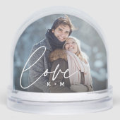 ラブスクリプトオーバーレイカップルフォト&イニシャル (正面)