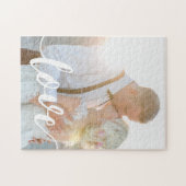 ラブスクリプトオーバーレイ写真 ジグソーパズル (横)