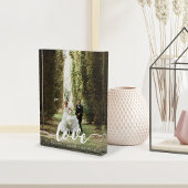 ラブスクリプトオーバーレイ |パーソナライズされたの結婚写真 フォトブロック