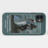 ラブスクリプトカップル写真iPhoneケース Case-Mate iPhoneケース (裏面(横))