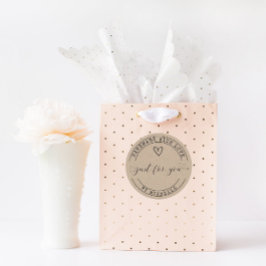 ラブスクリプトクラフトエレガントで手作り ラウンドシール