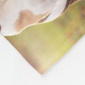 ラブスクリプトグモダンレーファミリーフォトコラージュ フリースブランケット (角)