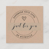 ラブスクリプトサンキューカード エンクロージャーカード (正面)