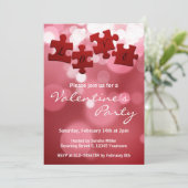 ラブスクリプトパズルのピース 招待状 (スタンド正面)