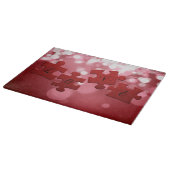 ラブスクリプトパズル作品 カッティングボード (角)