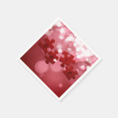 ラブスクリプトパズル作品 スタンダードカクテルナプキン (角)