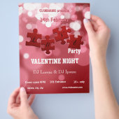 ラブスクリプトパズル作品 チラシ (手)