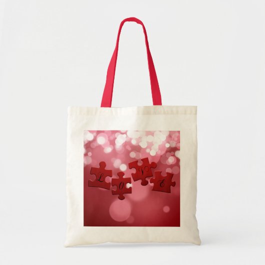 ラブスクリプトパズル作品 トートバッグ (正面)