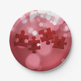 ラブスクリプトパズル作品 ペーパープレート