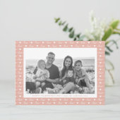 ラブスクリプトパターン バレンタインデーの写真 シーズンカード (スタンド正面)