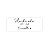 ラブスクリプトモダンで手作りミニマル ラバースタンプ (インプリント)