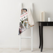 ラブスクリプト写真コラージュ シェルパブランケット (インサイチュ)