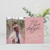 ラブスクリプト写真 バレンタインデー シーズンカード (スタンド正面)