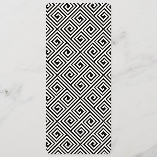 ラブスクリプト書道幾何クラシック的結婚 プログラム (裏面)