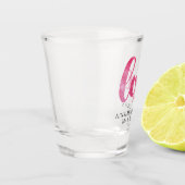 ラブスクリプト結婚式の引き出物 ショットグラス (左)