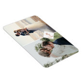 ラブスクリプトRust Copper結婚の婚約写真 マグネット (右側)