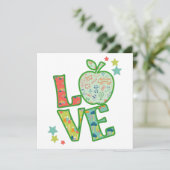 ラブスクールアップル描新学期 招待状 (スタンド正面)