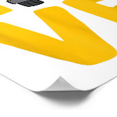 ラブスクールバスドライバースクールバスバスドライバー ポスター (角)