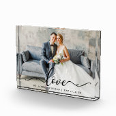 ラブスク結婚リプトの花嫁と花婿 フォトブロック (右)