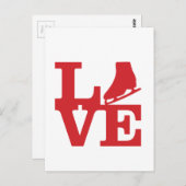 ラブスケート ポストカード (正面/裏面)