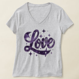ラブスターリーパープルウィメンズ Tシャツ