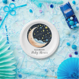 ラブスター魅力的ズベビーシャワー ペーパープレート