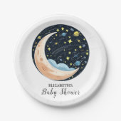 ラブスター魅力的ズベビーシャワー ペーパープレート (正面)