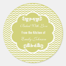 ラブスタ焼いたッカー付きシェブロン贈り物ラベルラベル