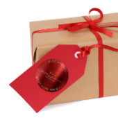 ラブスチールで作られた赤いブルゴーニュのメタリック光沢 ラウンドシール