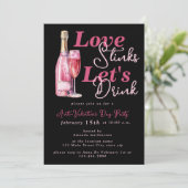 ラブスティンクスブラックアンチバレンタインデーパーティー 招待状 (スタンド正面)