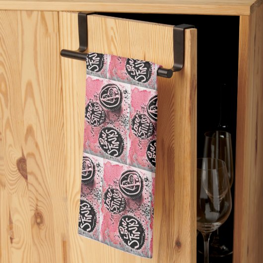 ラブスティンクス キッチンタオル (三つ折り)