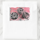 ラブスティンクス 長方形シール (バッグ)