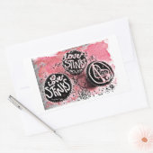 ラブスティンクス 長方形シール (封筒)