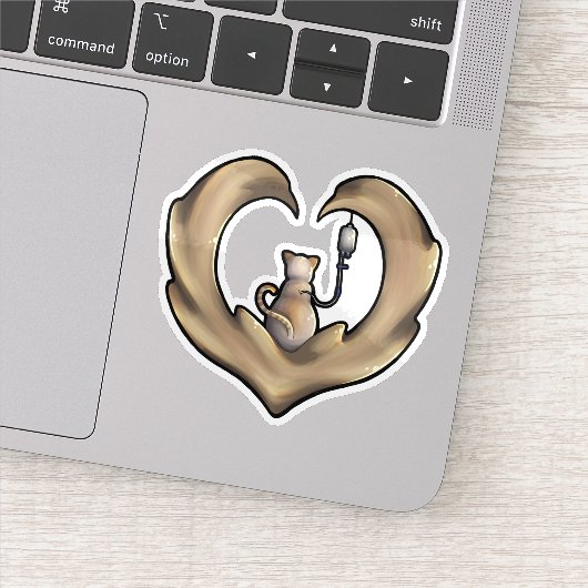 ラブステッカーの砂丘 シール (詳細)