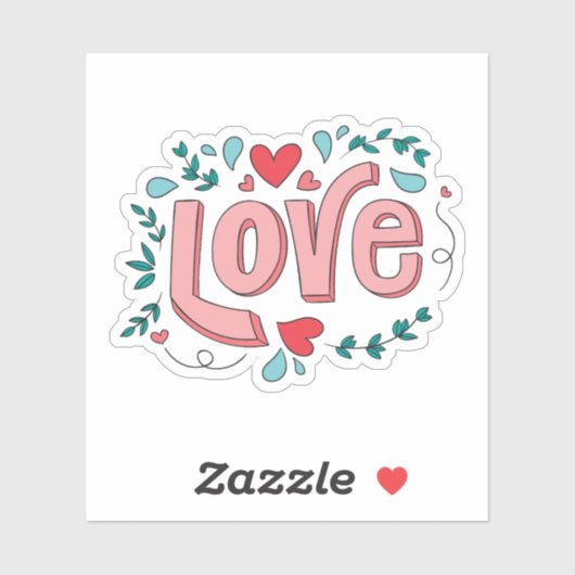 ラブステッカー シール (シート)